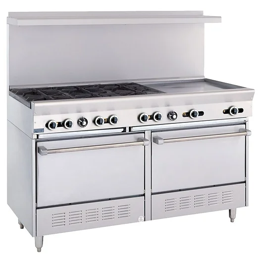 6 Burner Gas Range Two Ovens