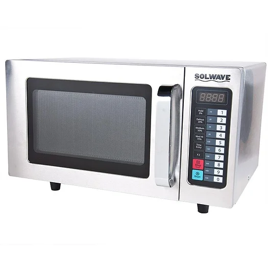 Microwave with Push Button Controls