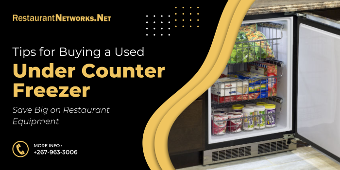 Under Counter Freezer